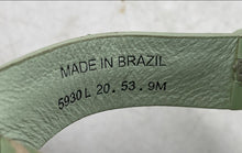 Load image into Gallery viewer, Authentic Tory Burch Womens Green Slip-On Thong Sandals Size 9M Damaged

