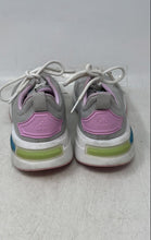 Load image into Gallery viewer, Adidas Kids Racer TR23 Gray Pink Low Top Lace-Up Sneakers Shoes Size 3
