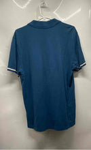 Load image into Gallery viewer, Hugo Boss Mens Blue Pima Cotton Slim Fit Collared Golf Polo Shirt Size XL
