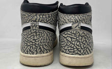 Load image into Gallery viewer, Authentic Nike Mens Air Jordan 1 Retro High White Black Gray Sneakers Size 8.5

