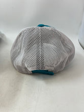 Load image into Gallery viewer, '47 Unisex Kids Blue White Print Miami Dolphins Football Adjustable Snapback Cap
