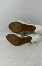 Load image into Gallery viewer, Dream Pairs Womens Amore-2 White Lace Peep Toe T-Strap D'Orsay Heels Size 6.5
