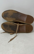 Load image into Gallery viewer, Linea Paolo Womens Beige Black Leather Lace-Up Espadrille Shoes Size 8M
