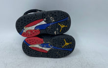 Load image into Gallery viewer, Nike Kids Air Jordan 8 Retro 305360-062 Black Hook &amp; Loop Sneaker Shoes Size 5C
