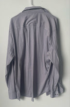 Load image into Gallery viewer, Alfani Mens Gray Athletic Fit Long Sleeve Collared Dress Shirt Size XL 17-17.5
