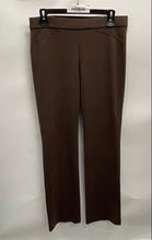 Load image into Gallery viewer, Tahari Womens Brown Flat Front Stretch Straight Leg Dress Pants Size 0
