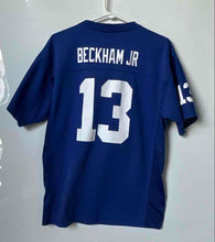 Load image into Gallery viewer, NFL Team Apparel Boys Blue New York Giants Odell Beckham Jr. 13 Jersey XL 18/20
