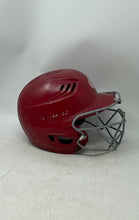 Load image into Gallery viewer, Rawlings R16J-R1 Red Baseball Batting Helmet With Face Mask Size 6 3/8-7 1/8
