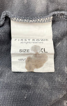Load image into Gallery viewer, First Row Mens Gray Graphic Print Burning Endures Pullover T-Shirt Size XL

