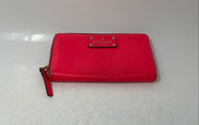 Load image into Gallery viewer, Kate Spade New York Womens Pink Leather Inner Pockets Zip-Around Wallet
