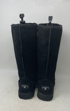 Load image into Gallery viewer, Gypsy Soule Womens Black Suede Round Toe Mid-Calf Pull-On Snow Boots Size 10
