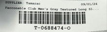 Load image into Gallery viewer, Faconnable Club Mens Gray Textured Long Sleeve Dress Shirt Size 39/15.5 R
