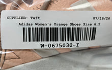 Load image into Gallery viewer, Adidas Girls X PLR B37818 Orange Lace-Up Low Top Running Shoes Size 6.5
