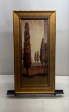 Load image into Gallery viewer, Brown And Gold-Tone Tree Landscape Wall Hanging Home Decor Art Painting
