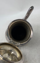 Load image into Gallery viewer, International Silver Co. Meriden Silver-Tone Ornate Handle And Footed Teapot
