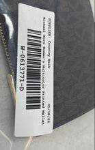 Load image into Gallery viewer, Michael Kors Womens Multicolor Signature Print ID Card Holder Coin Wallet
