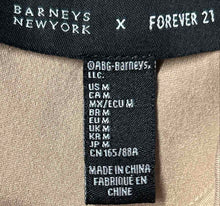 Load image into Gallery viewer, Forever 21 Womens Brown Long Sleeve Crew Neck Back-Zip Sweater Cropped Top Sz M
