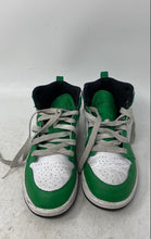 Load image into Gallery viewer, Nike Boys Air Jordan 1 DQ8424-301 White Green Leather Sneakers Shoes Size 13.5C
