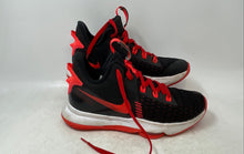 Load image into Gallery viewer, Nike Mens LeBron Witness 5 CQ9380-005 Black Red Lace-Up Sneaker Shoes Size 8
