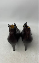 Load image into Gallery viewer, Coach Womens Aliza Q650 Brown Leather Round Toe High Ankle Booties Size 8M
