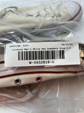 Load image into Gallery viewer, Converse Unisex CT All Star Low M7652 White Red Sneaker Shoes Size M 5.5 W 7.5
