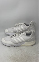 Load image into Gallery viewer, Adidas Mens ZX 1K Boost FX6516 White Round Toe Lace-Up Sneakers Shoes Size 13
