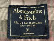 Load image into Gallery viewer, Abercrombie &amp; Fitch Mens Multicolor Plaid Long Sleeve Button-Up Shirt Size XL
