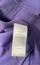 Load image into Gallery viewer, Express 1MX Mens Purple Fitted Long Sleeve Collared Dress Shirt Size S 14-14.5
