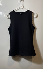 Load image into Gallery viewer, Express Womens Black Sleeveless High Compression Crew Neck Tank Top Size Medium
