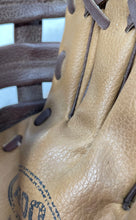 Load image into Gallery viewer, Wilson Unisex A200 Brown Leather Left-Handed T-Ball Baseball Glove
