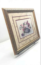 Load image into Gallery viewer, Wall Hanging Home Decor Framed Floral Basket Art Painting By C.Winterle Olson
