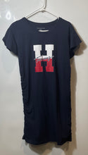 Load image into Gallery viewer, Tommy Hilfiger Womens Navy Blue Short Sleeve Pullover T-Shirt Dress Size XL
