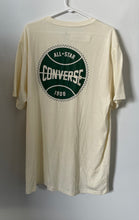 Load image into Gallery viewer, Converse Mens White All Star Logo Patch Cotton Crew Neck Pullover T-Shirt Sz XL
