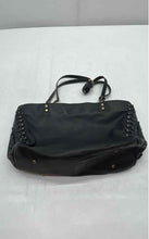 Load image into Gallery viewer, American Leather Corp Womens Black Zipper Inner Pockets Double Handle Tote Bag
