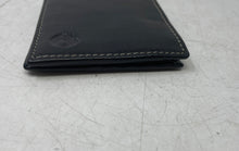 Load image into Gallery viewer, Timberland Mens Black Leather ID Window Card Holder Flap Bifold Wallet
