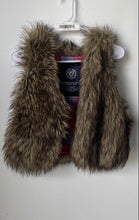 Load image into Gallery viewer, American Eagle Outfitters Womens Brown Fluffy Open-Front Vest Size Large

