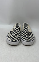 Load image into Gallery viewer, Vans Womens Classic 507452 White Black Check Slip-On Sneakers Shoes Size 7
