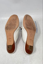 Load image into Gallery viewer, Brighton Womens Eliza White Leather Slip-On Closed Toe Mule Shoes Size 7 M
