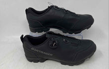 Load image into Gallery viewer, Bontrager Mens Evoke Black 2 Bolt Boa Mountain Bike Cycling Shoes Size 6
