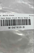 Load image into Gallery viewer, Vans Womens Ward 751505 Black White Low Top Lace-Up Sneaker Shoes 6
