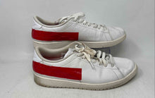 Load image into Gallery viewer, Nike Mens Air Jordan 1 Centre Court White Red Lace-Up Sneakers Shoes Size 12
