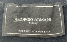 Load image into Gallery viewer, Authentic Giorgio Armani Beauty Womens Black Crew Neck Uniform T-Shirt Size L
