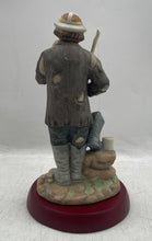 Load image into Gallery viewer, Flambro Emmett Kelly Jr. The Fisherman Collectible Porcelain Figurine
