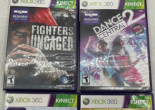 Load image into Gallery viewer, Lot Of 5 Pcs Assorted Microsoft Xbox 360 Kinect ESRB Rated Mixed Video Games
