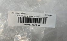 Load image into Gallery viewer, Aldo Womens Galilini Brown Pink Signature Print Double Handle Satchel Handbag
