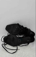 Load image into Gallery viewer, Fashion Nova Womens Black Lace-Up Stiletto Heel Gladiator Sandals Size 9
