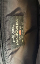 Load image into Gallery viewer, Polo Ralph Lauren Womens Purple Inner Pockets Baguette Zipper Shoulder Bag
