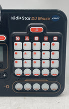 Load image into Gallery viewer, Vtech Kids Black Kidi Star Bluetooth Light-Up Buttons DJ Mixer Toy Not Tested
