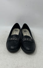 Load image into Gallery viewer, Anne Klein iFlex Womens Black Leather Round Toe Slip-On Loafer Shoes Size 8 M
