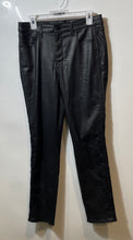 Load image into Gallery viewer, White House Black Market Womens Black Flat Front High-Rise Chino Pants Size 10
